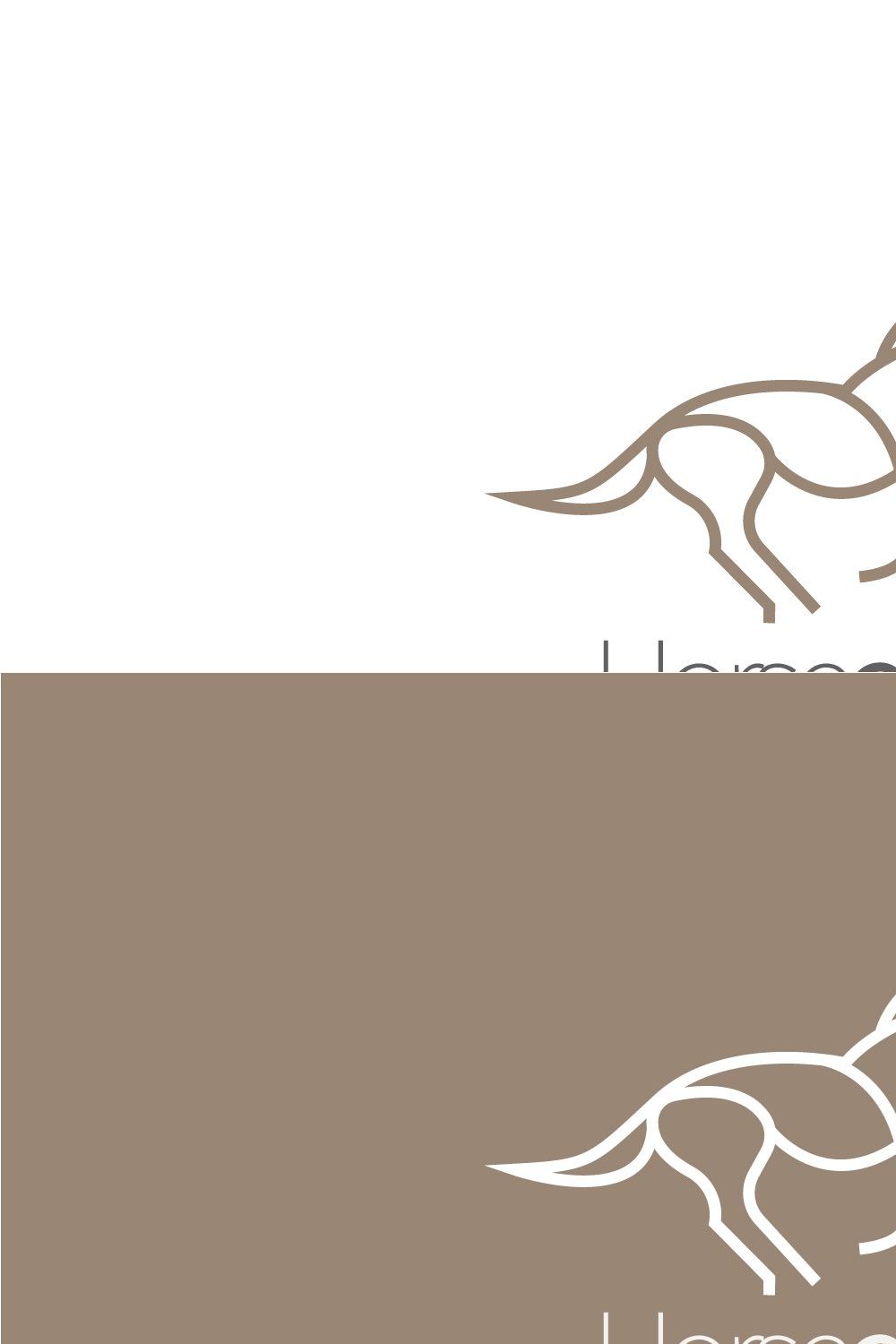 Horse club logo pinterest preview image.