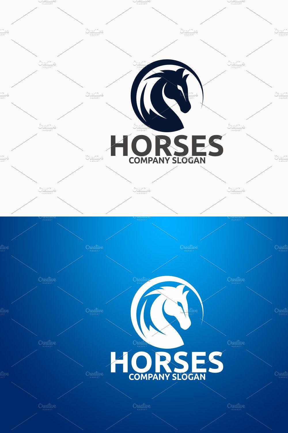 Horses pinterest preview image.