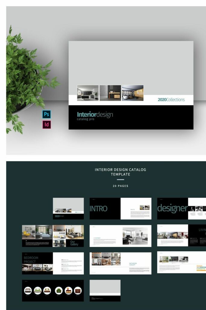 Interior Brochure Catalog – MasterBundles
