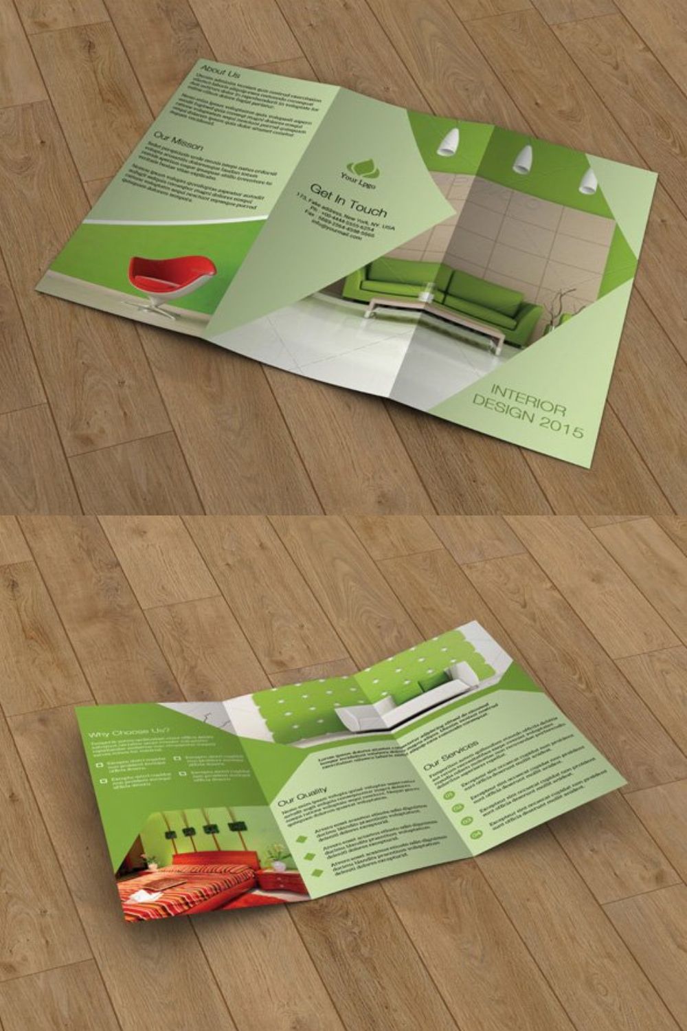 Interior Brochure - V99 pinterest preview image.
