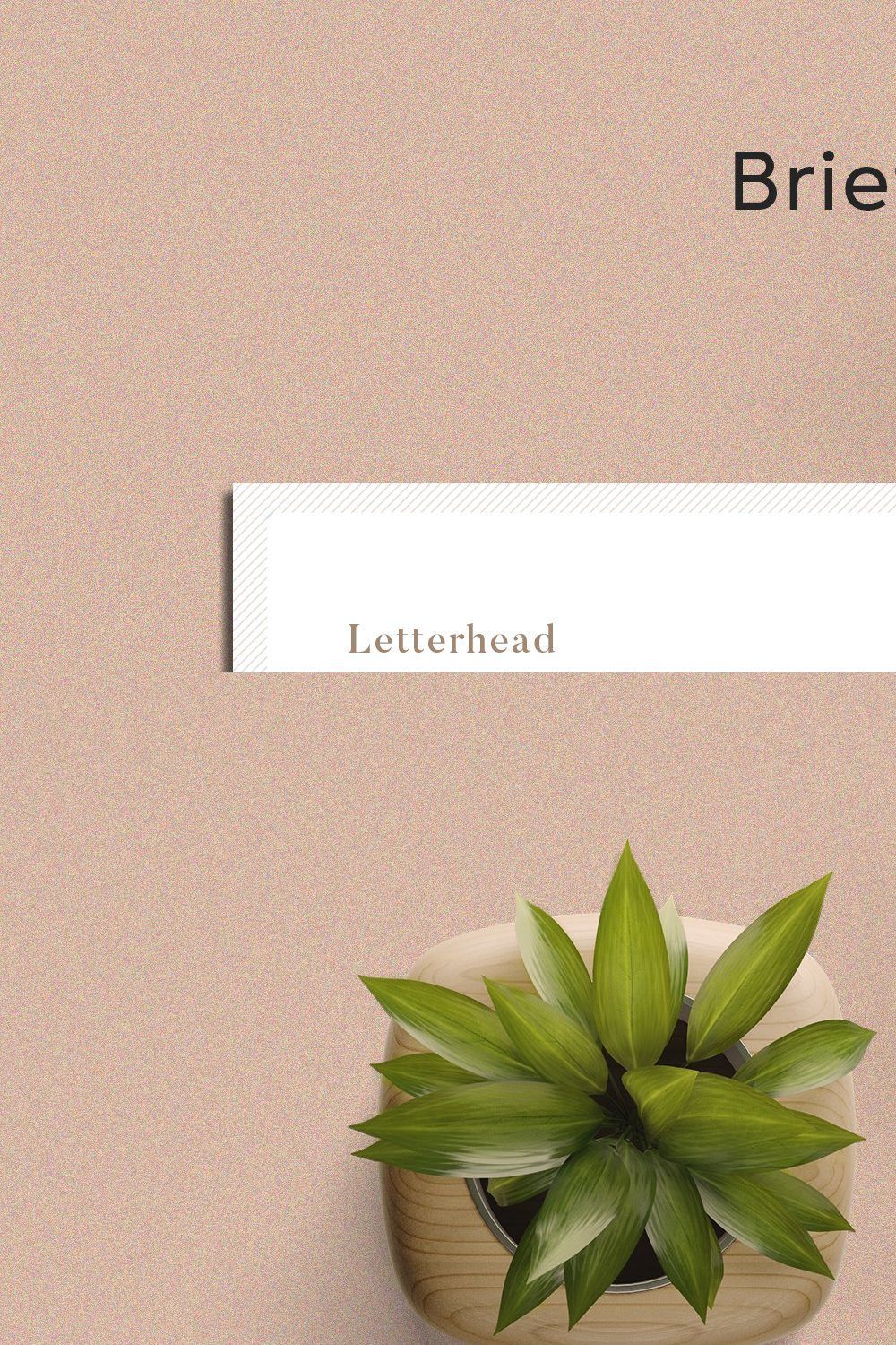 Invoice | Estimate | Letterhead pinterest preview image.