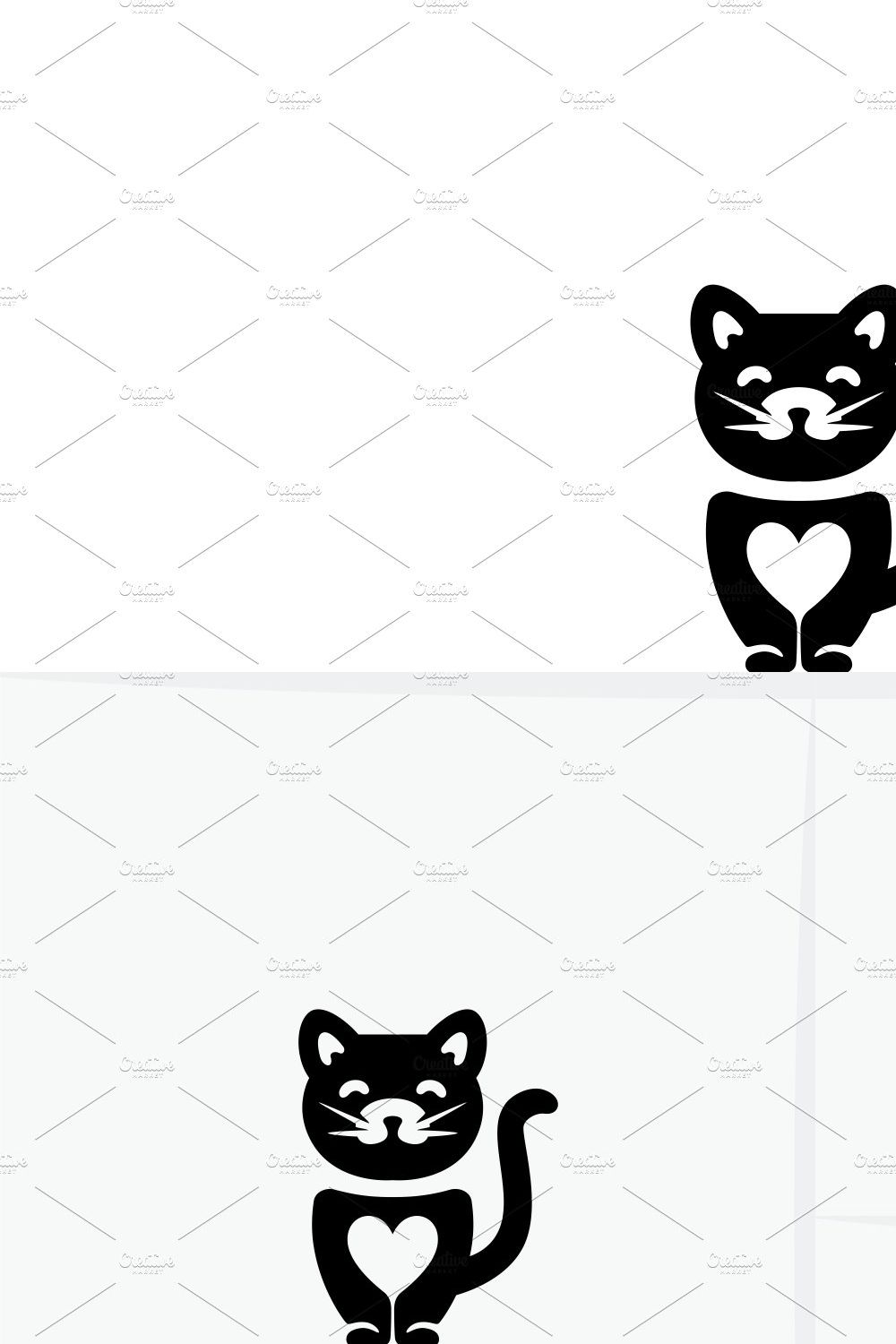 Kitty Logo pinterest preview image.