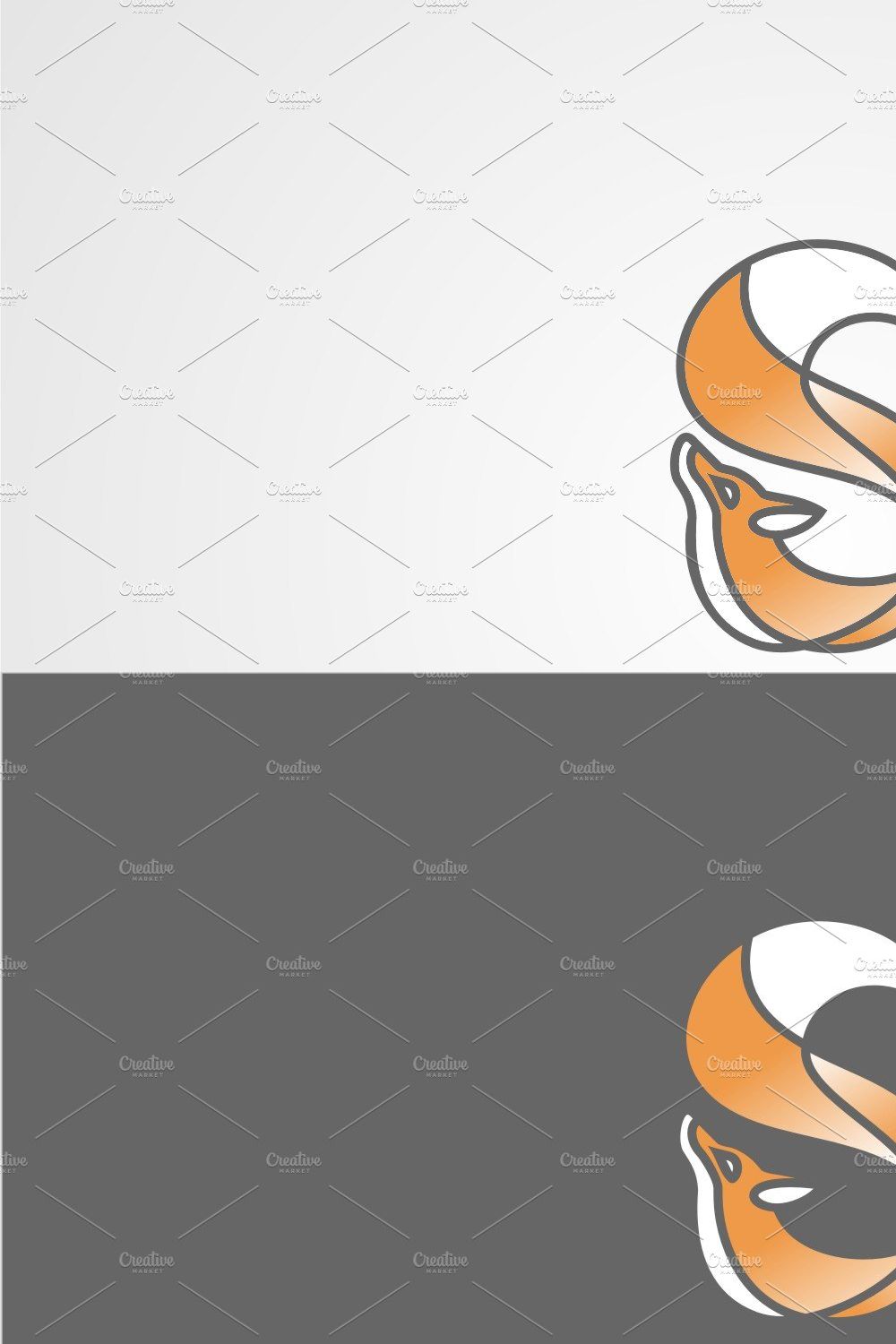 Letter S - Fox pinterest preview image.