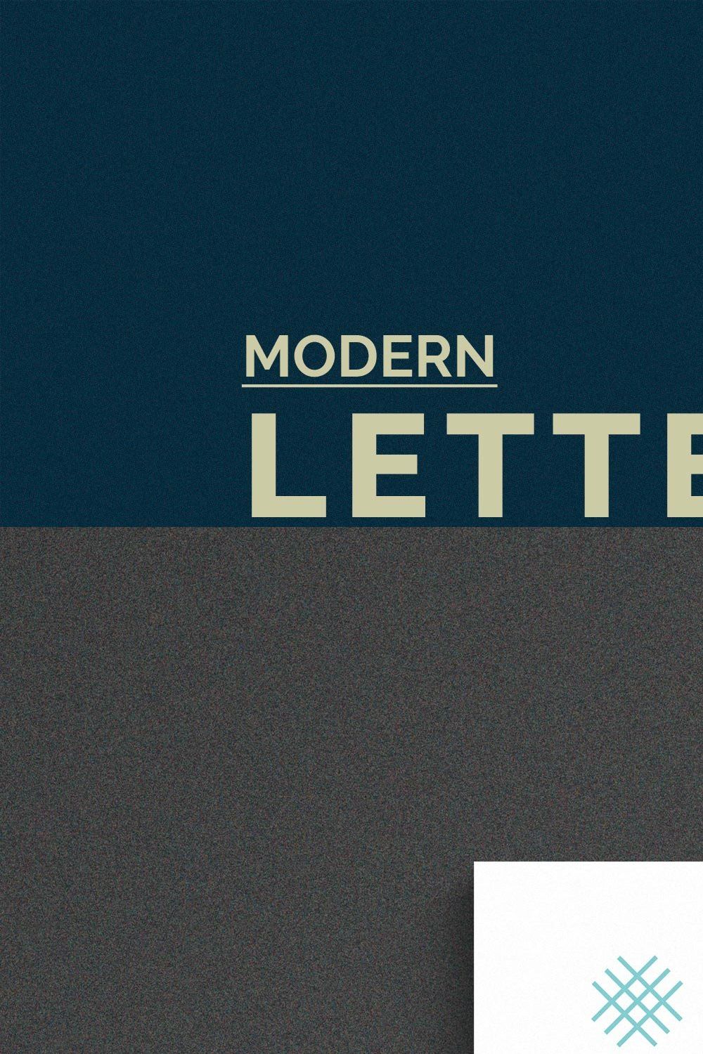 Letterhead pinterest preview image.