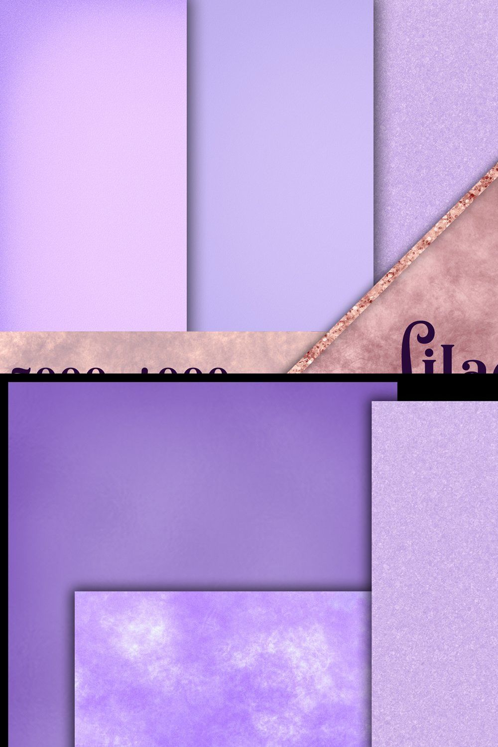 Lilac Paper Backgrounds pinterest preview image.