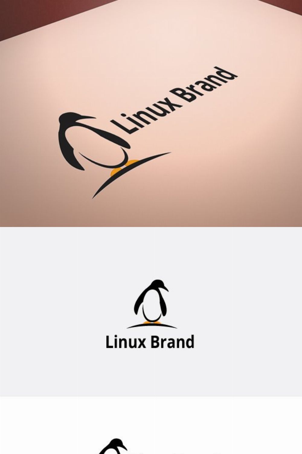 Linux Brand Logo pinterest preview image.