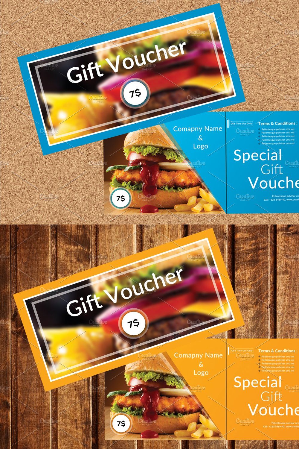 Loyalty/Gift Voucher pinterest preview image.