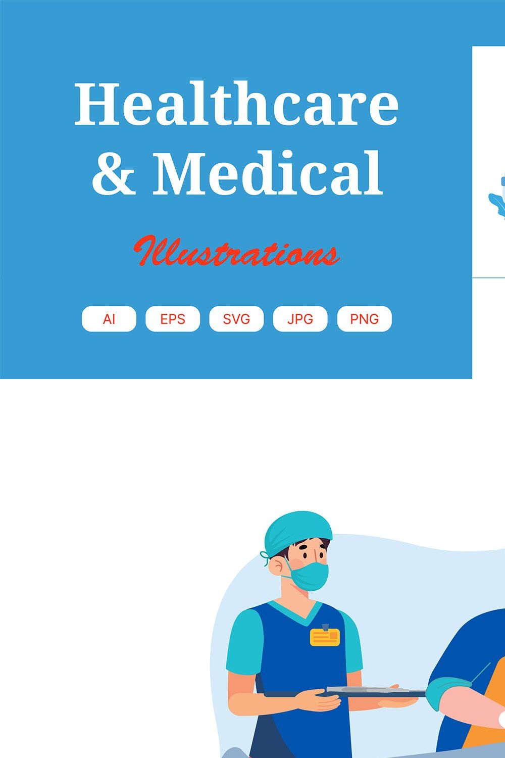 M699_Medical And Healthcare_Pack 2 pinterest preview image.