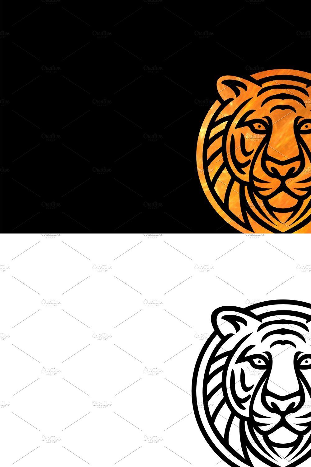 Majestic Tiger pinterest preview image.