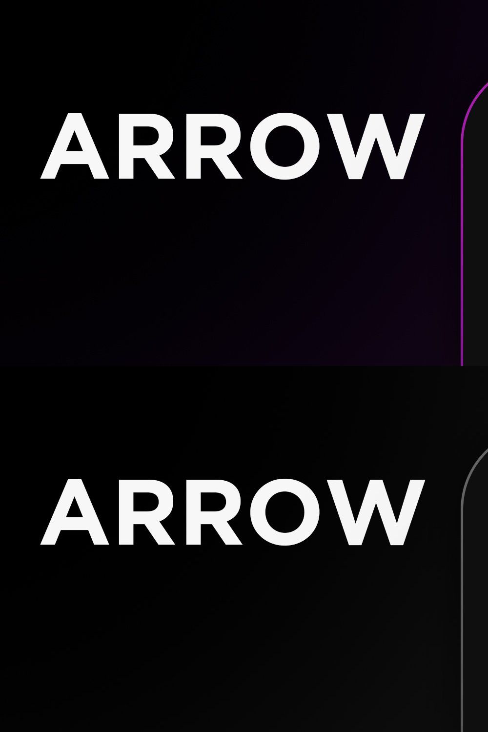 Minimalist arrow icon pack pinterest preview image.