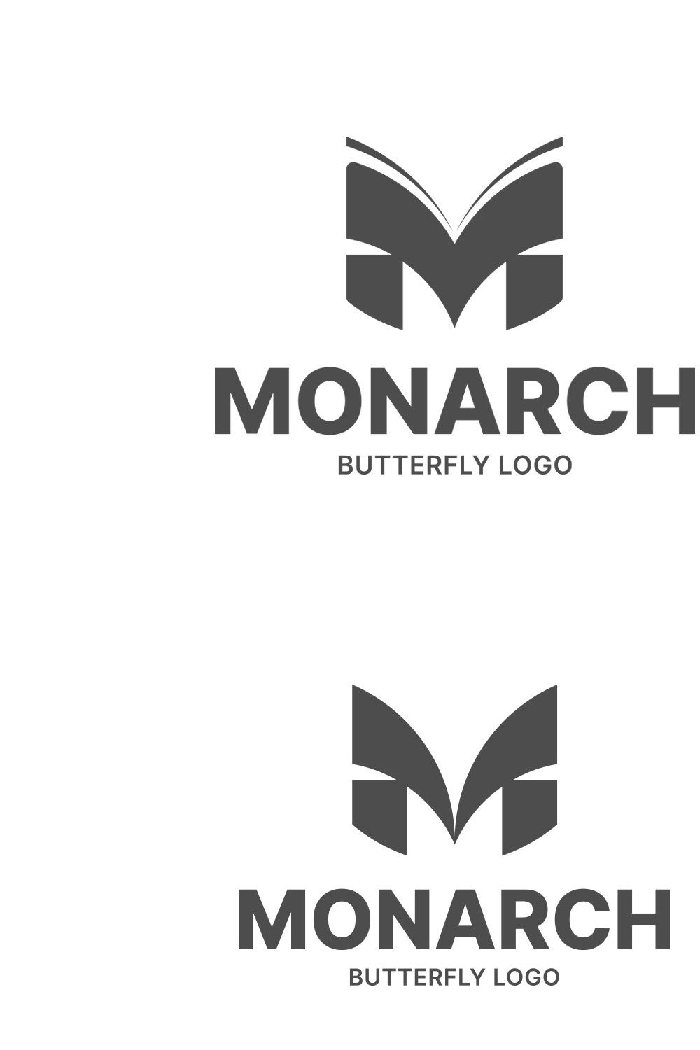 Monarch Logo Butterfly Mascot pinterest preview image.