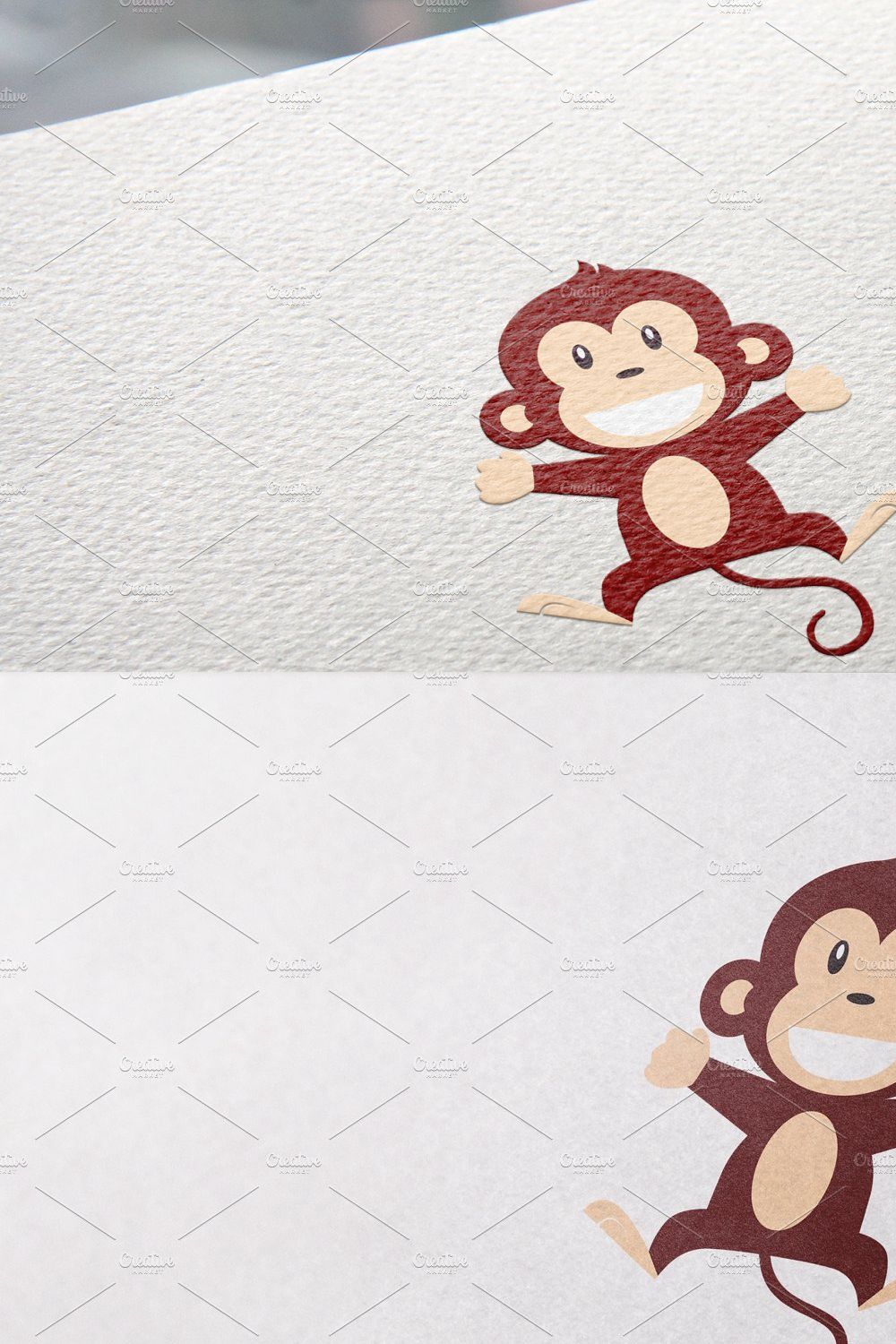 Monkey Character pinterest preview image.