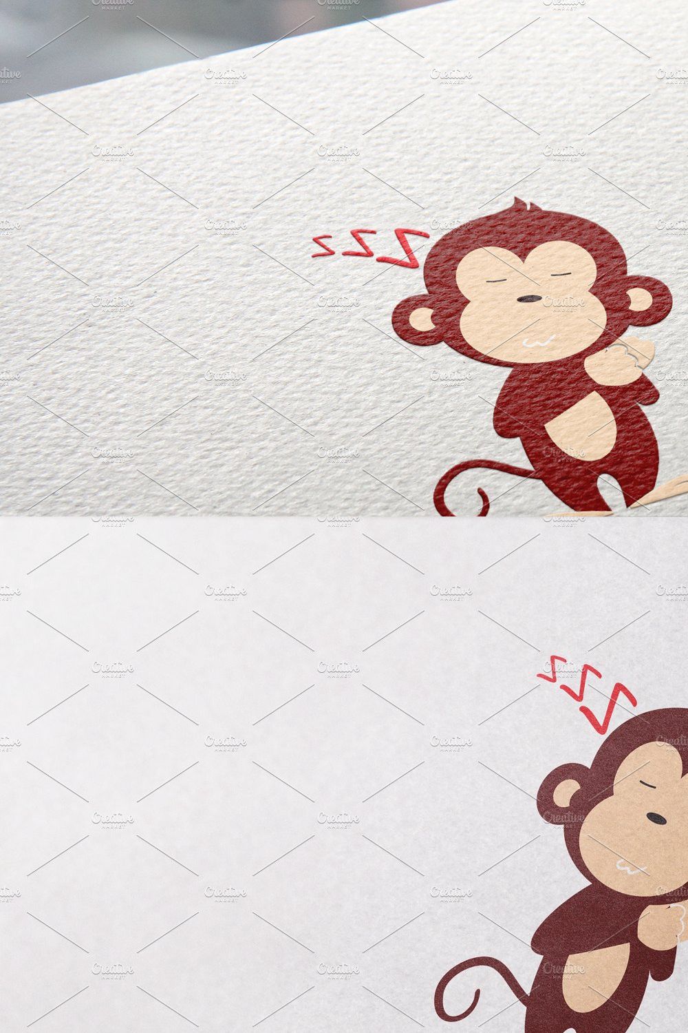 Monkey Characters pinterest preview image.