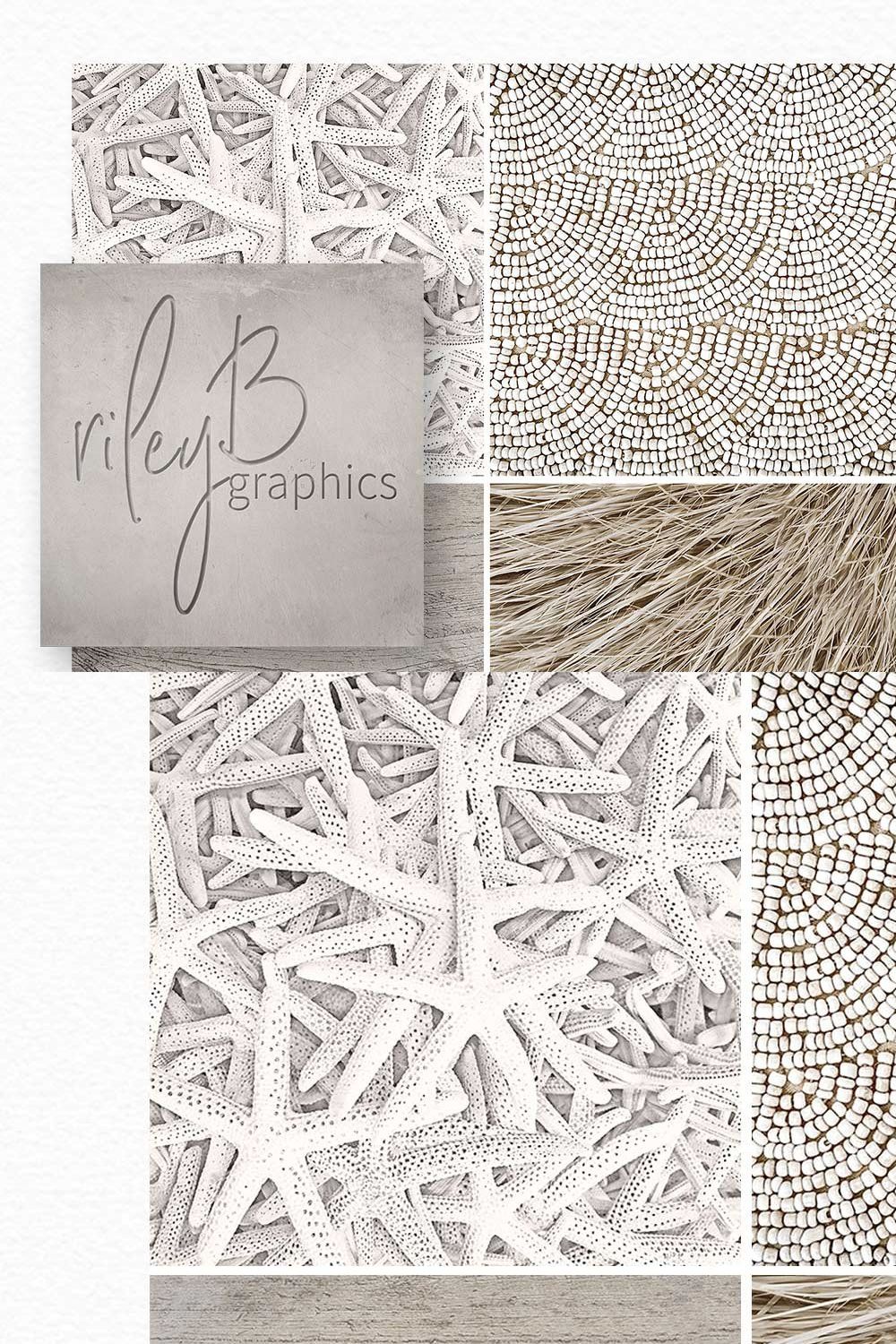 Neutral Balinese Textures pinterest preview image.