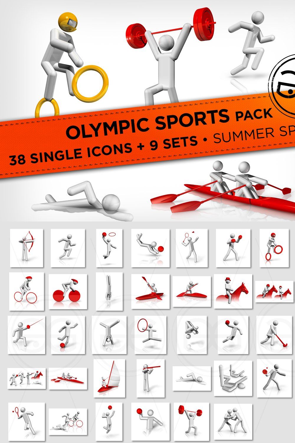 summer olympic sports icons