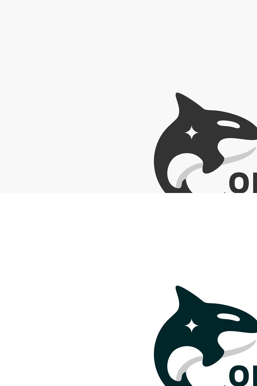 Orca Logo pinterest preview image.