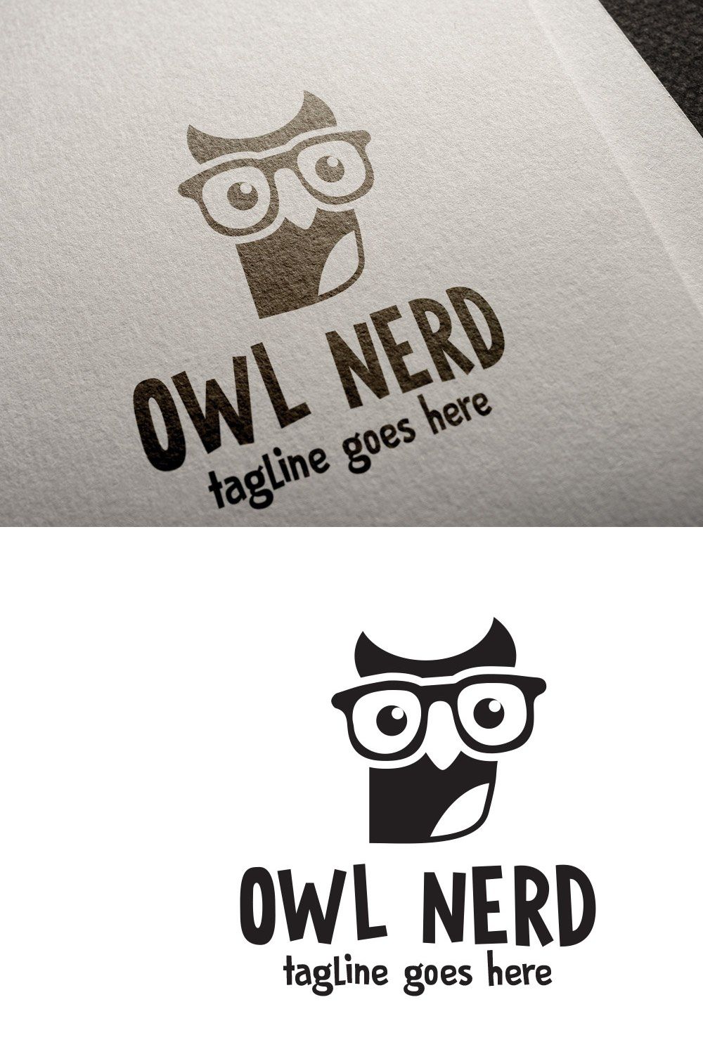 Owl Nerd pinterest preview image.