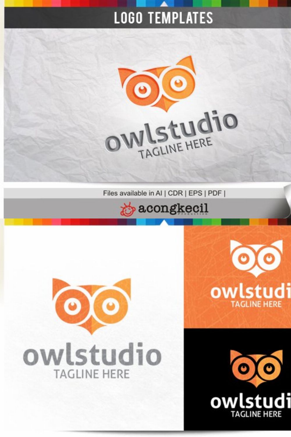 Owl Studio pinterest preview image.