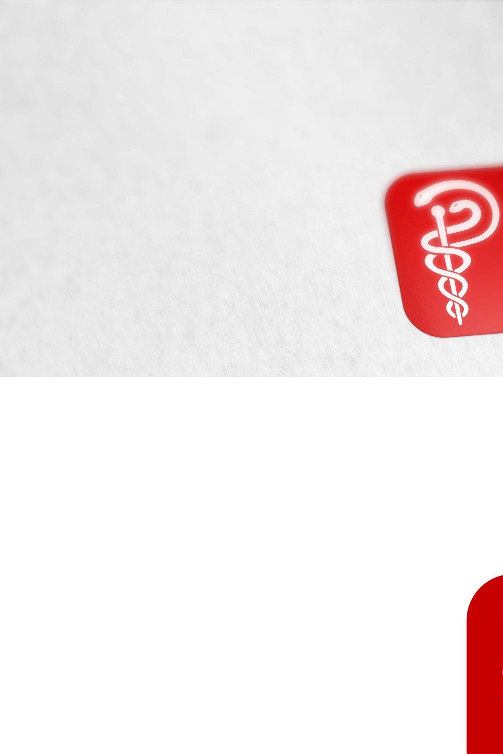 P Medical logo pinterest preview image.