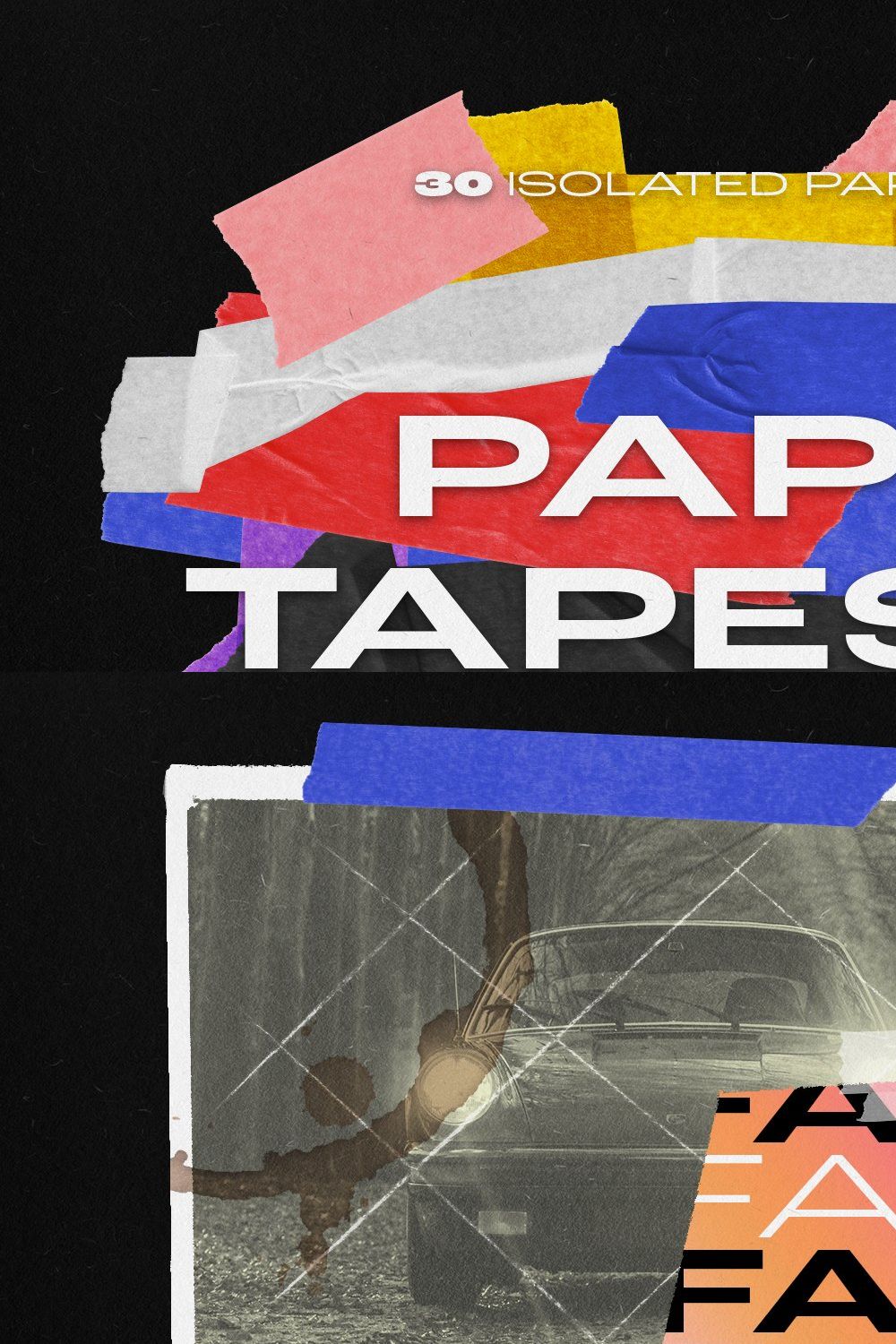 Paper Tapes vol.2 pinterest preview image.
