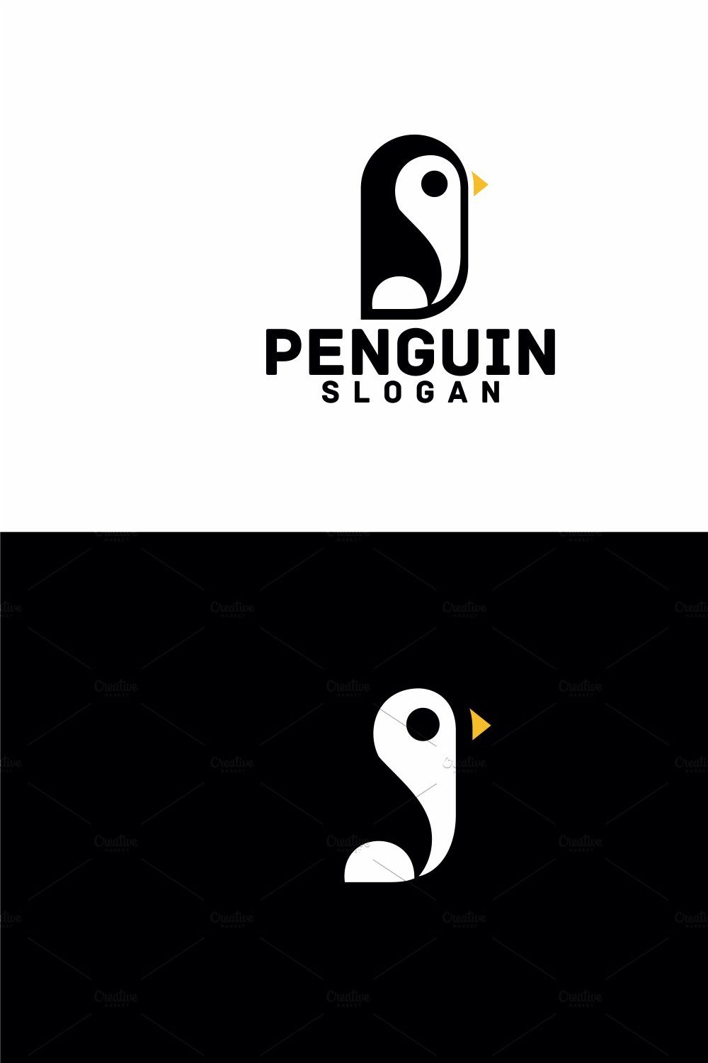 Penguin Logo pinterest preview image.