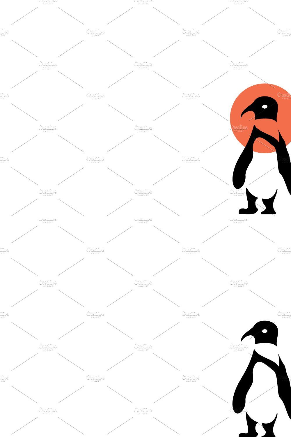 Penguin Logo pinterest preview image.