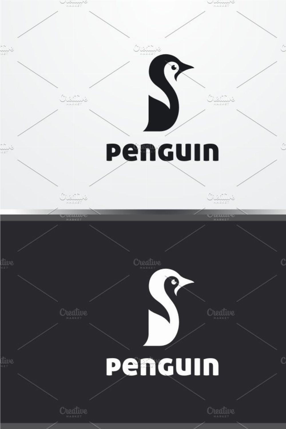 Penguin Logo pinterest preview image.