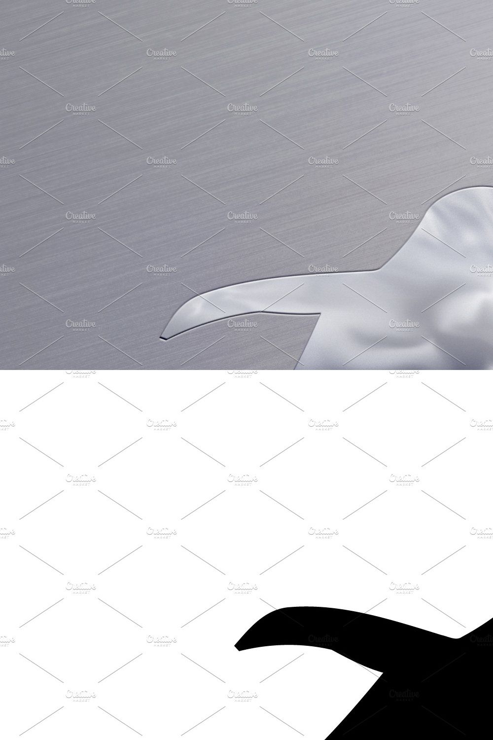 Penguin Logo - Vector & Mock-Up pinterest preview image.