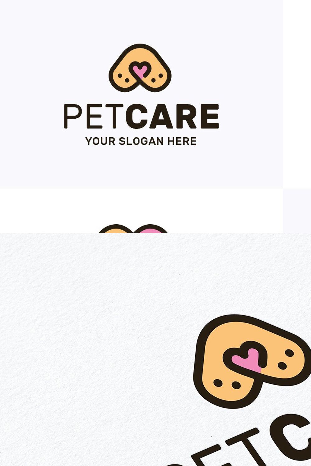 Pet Logo Templates pinterest preview image.