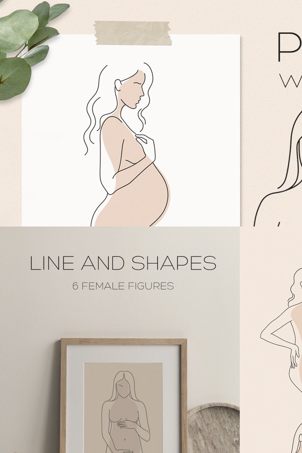 Pregnant & Maternity Woman pinterest preview image.