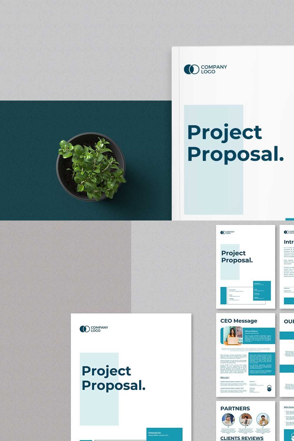 Project Proposal pinterest preview image.