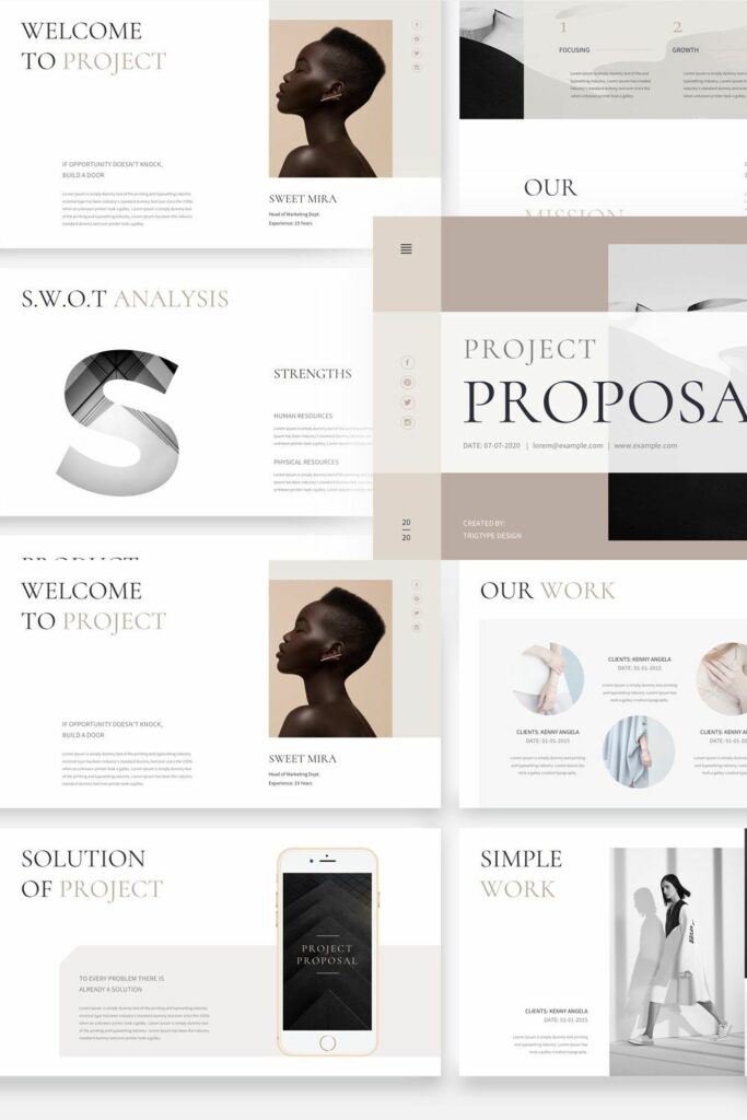 Project Proposal Keynote Template – MasterBundles