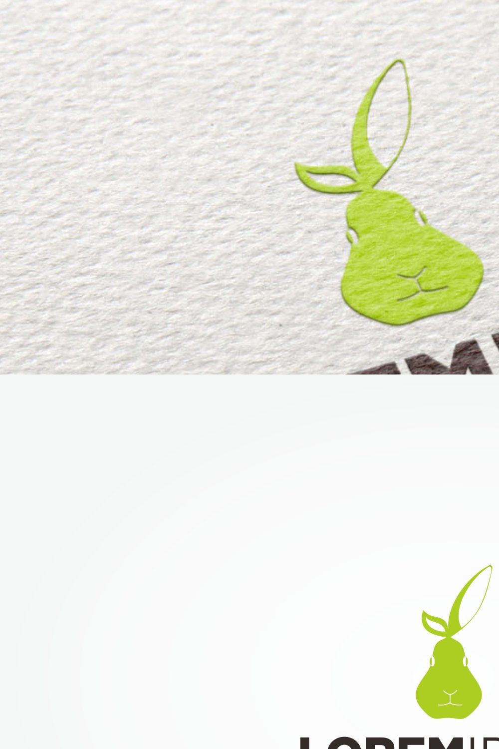 Rabbit Pear pinterest preview image.