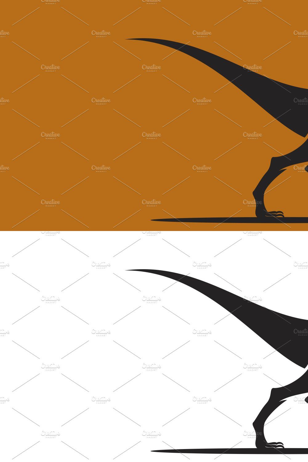 Raptor Logo pinterest preview image.