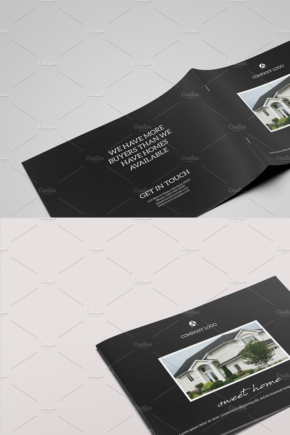 Real Estate Brochure / Catalog V842 pinterest preview image.