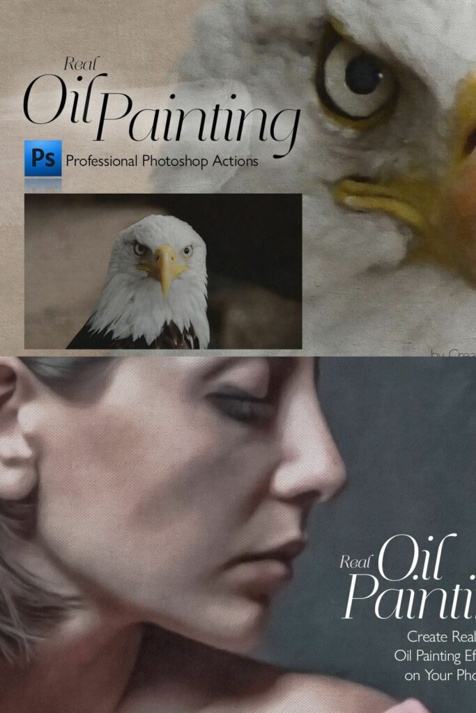 Real Oil Painting Actions MasterBundles