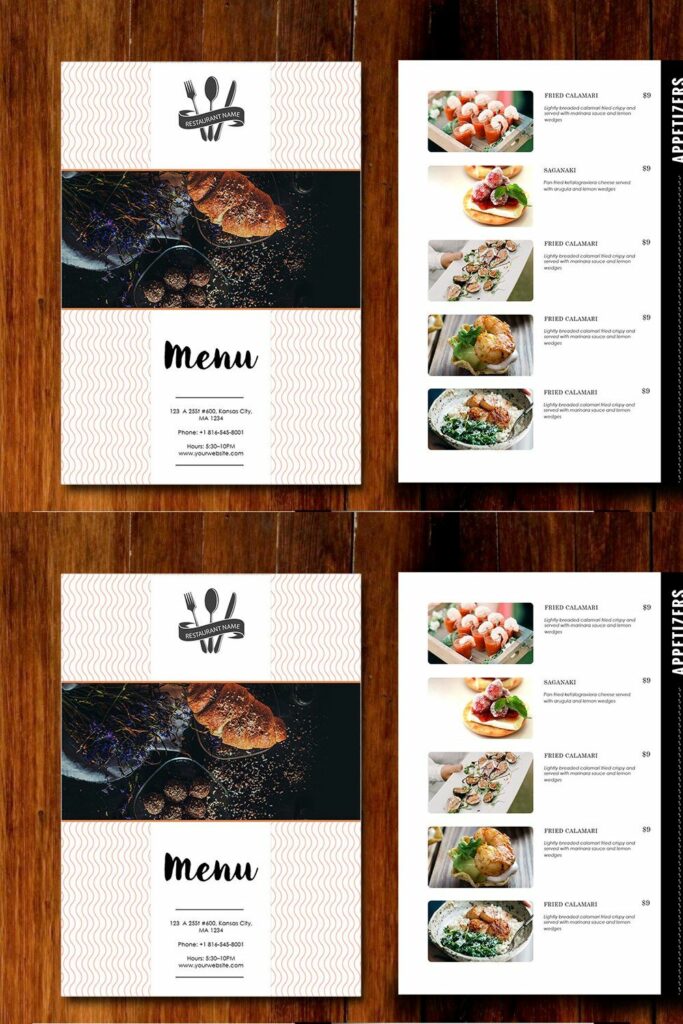 Restaurant Menu Template – MasterBundles