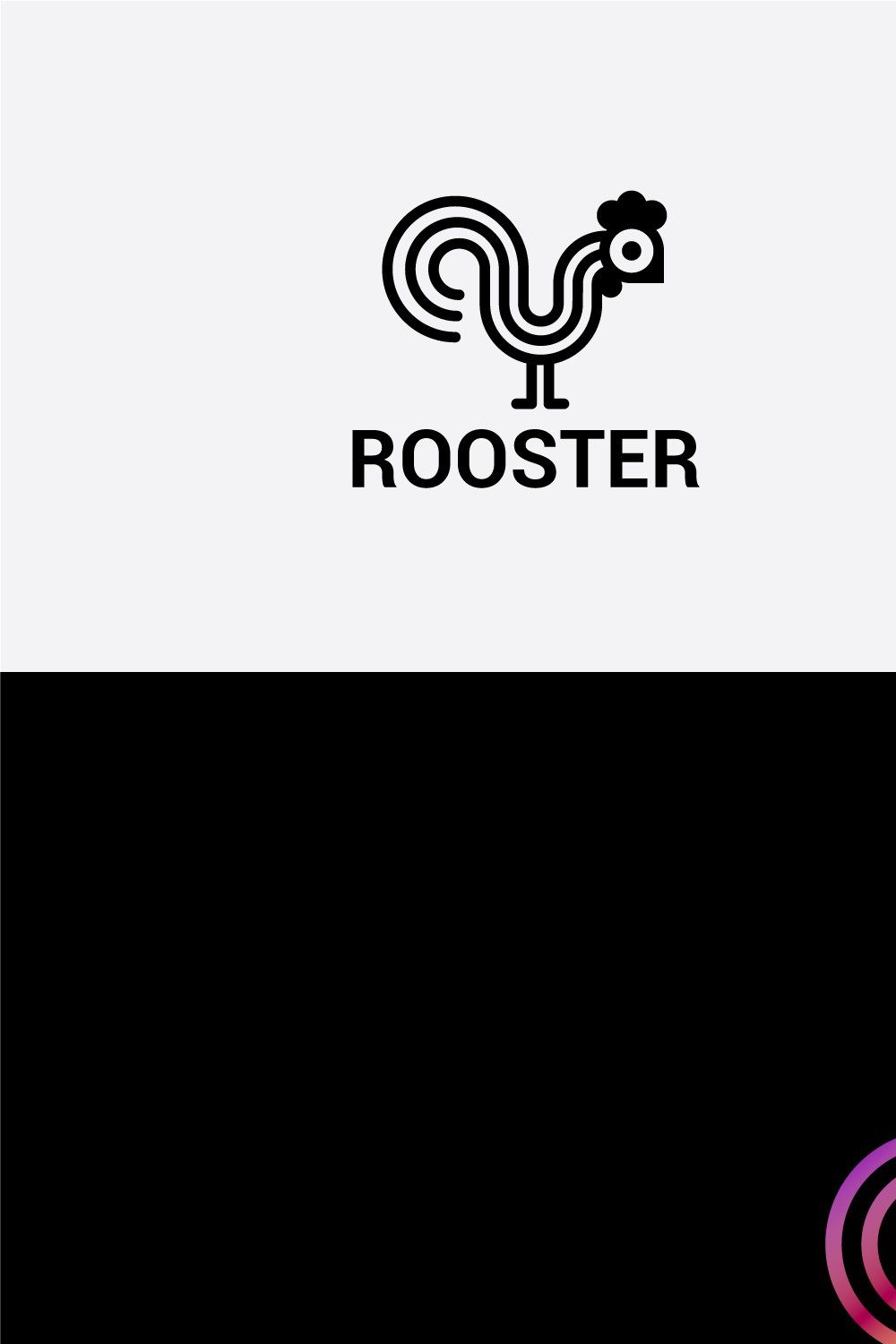 rooster pinterest preview image.