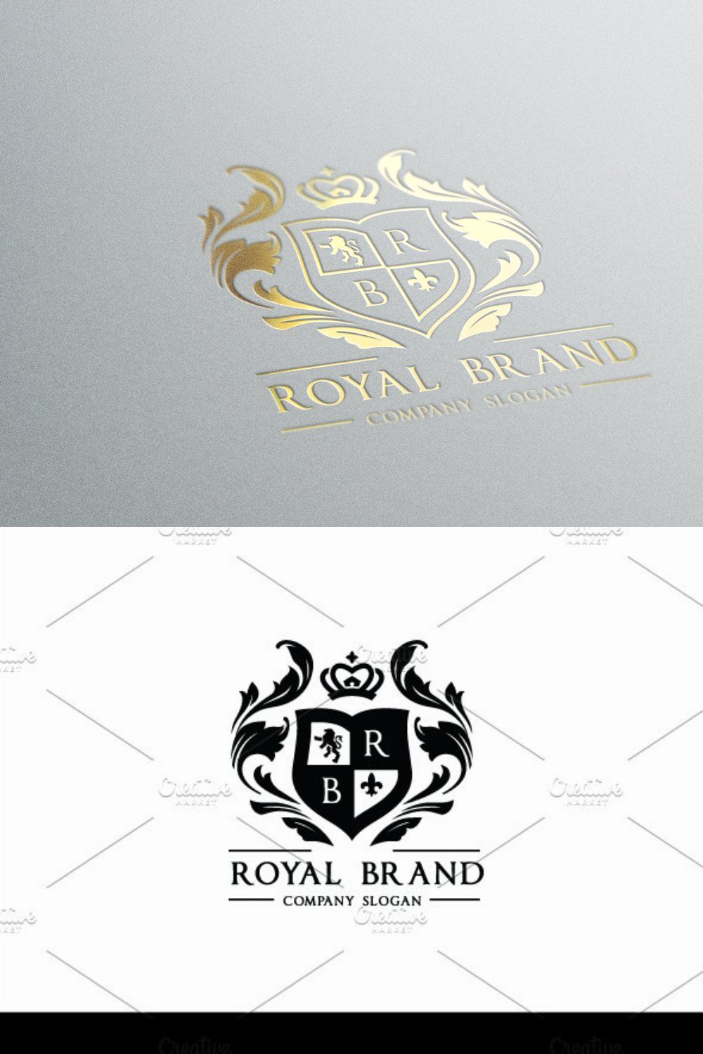 Royal Brand pinterest preview image.