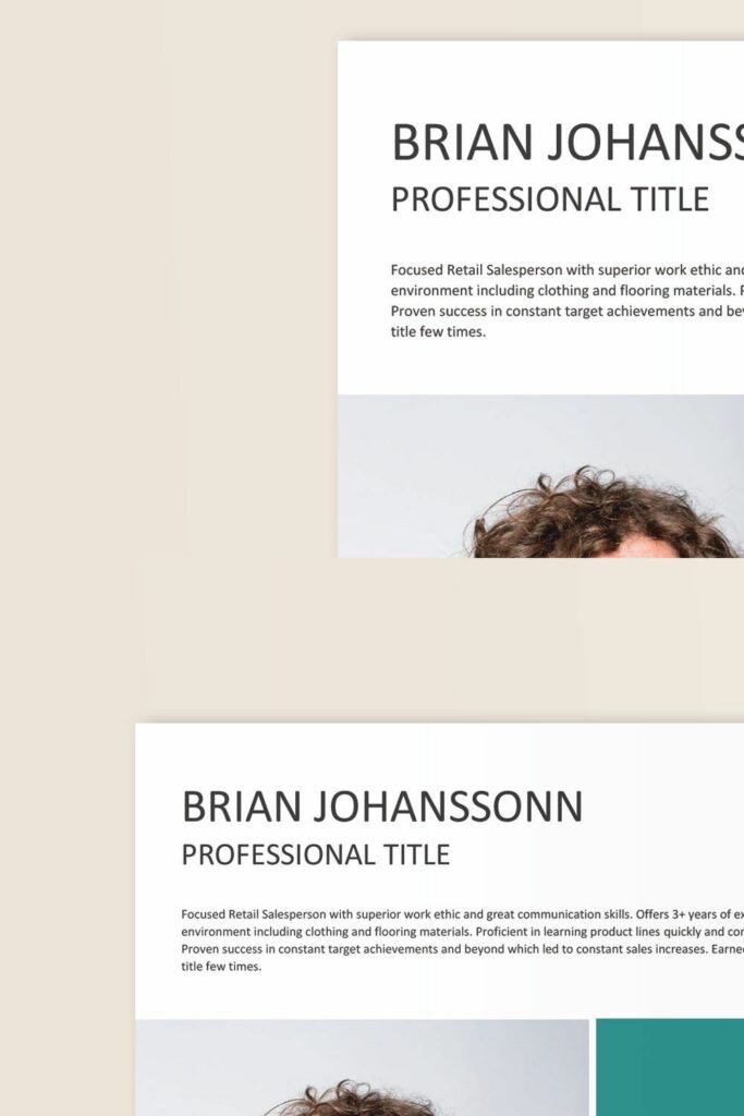 Salesperson Resume Template MasterBundles Salesperson Resume Template MasterBundles
