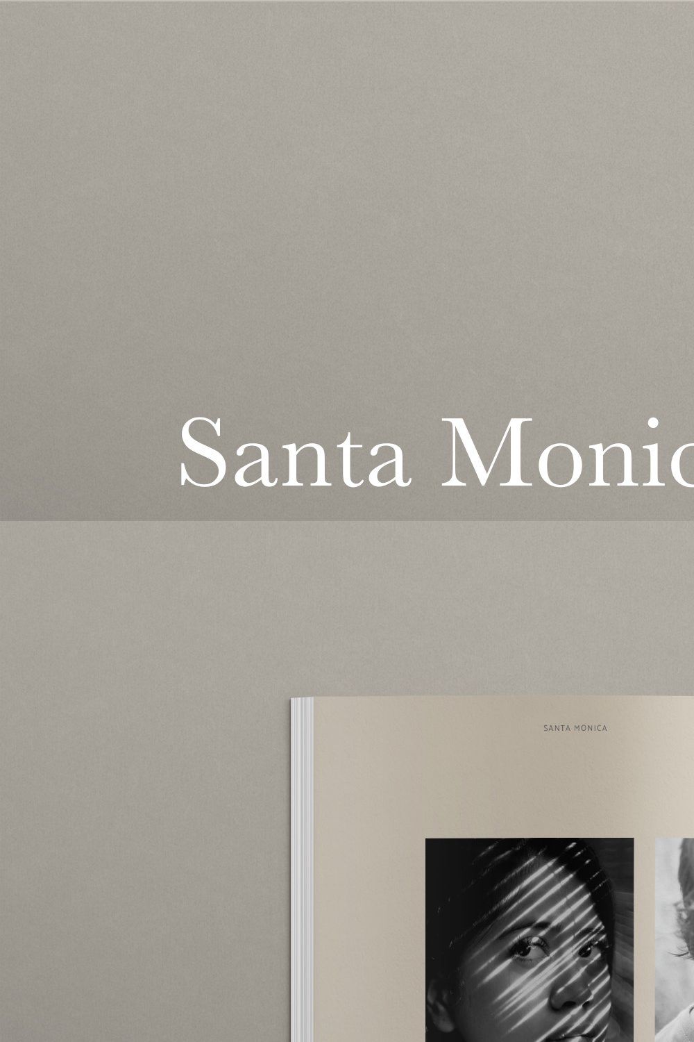 Santa Monica Magazine pinterest preview image.