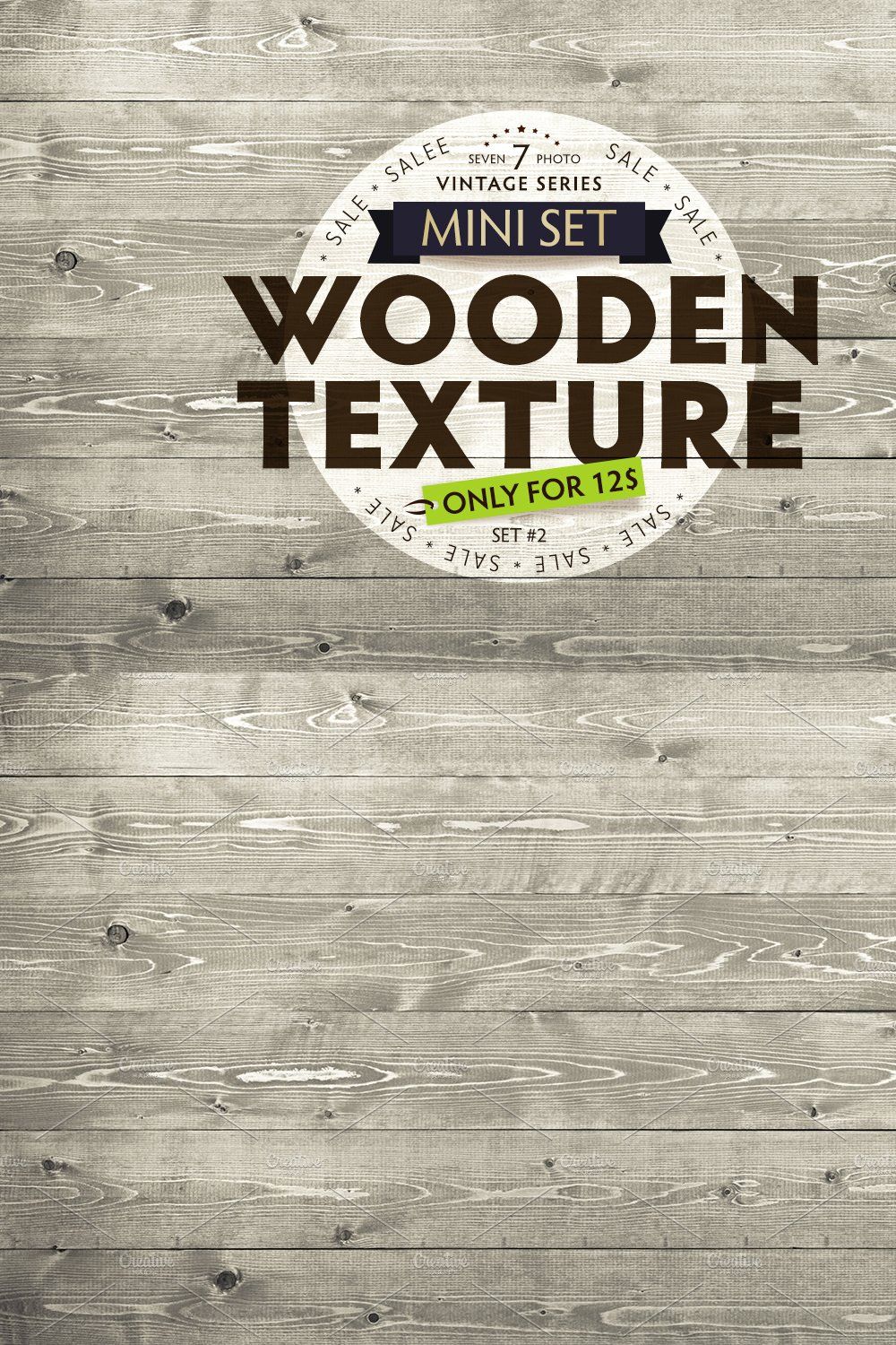 Seven Wood Texture / Mini Set #2 pinterest preview image.