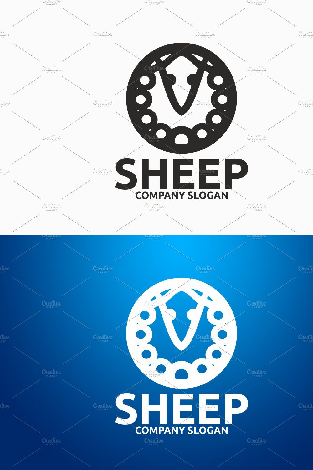 Sheep pinterest preview image.