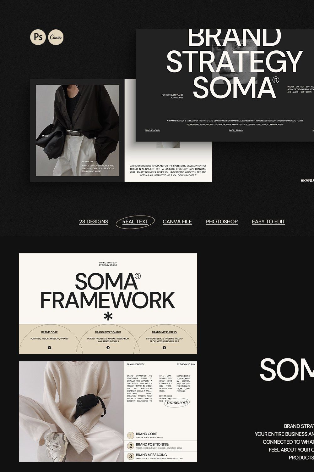 SOMA / Brand Strategy pinterest preview image.