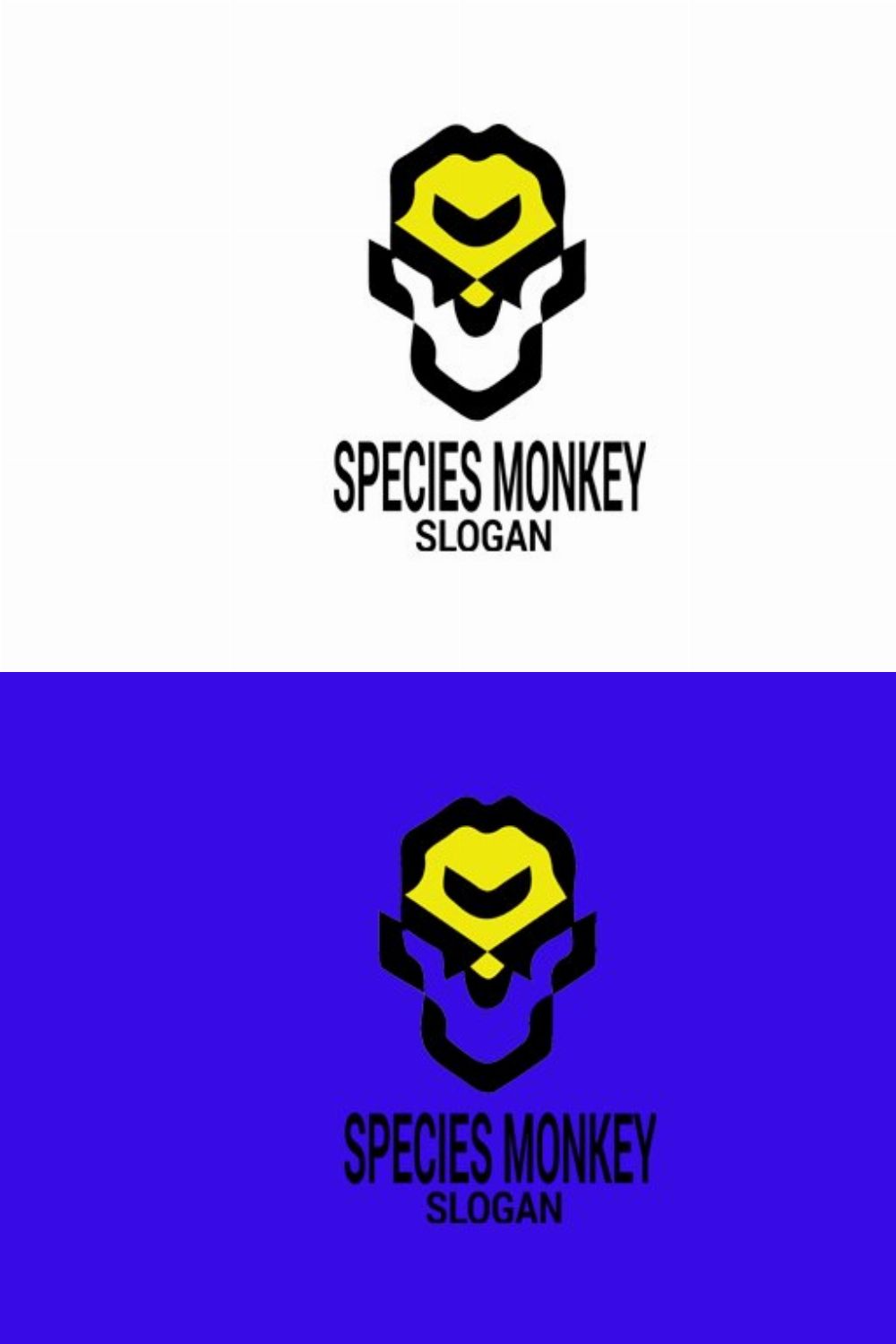 Species Monkey Logo pinterest preview image.