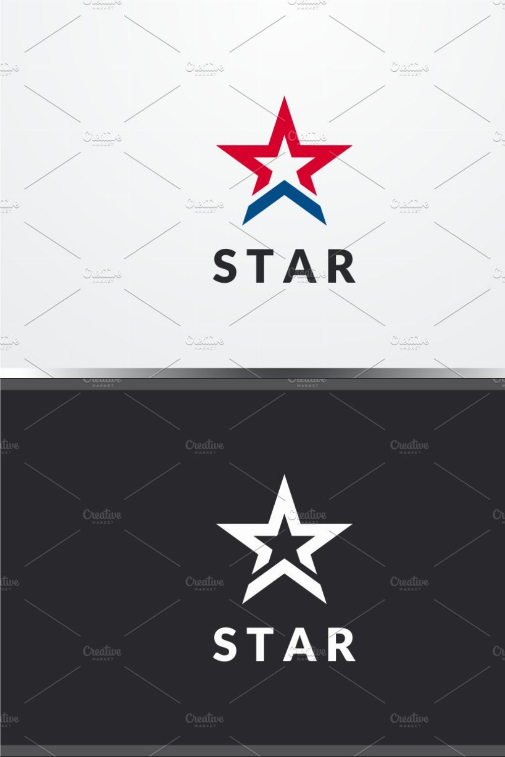 Star Logo pinterest preview image.