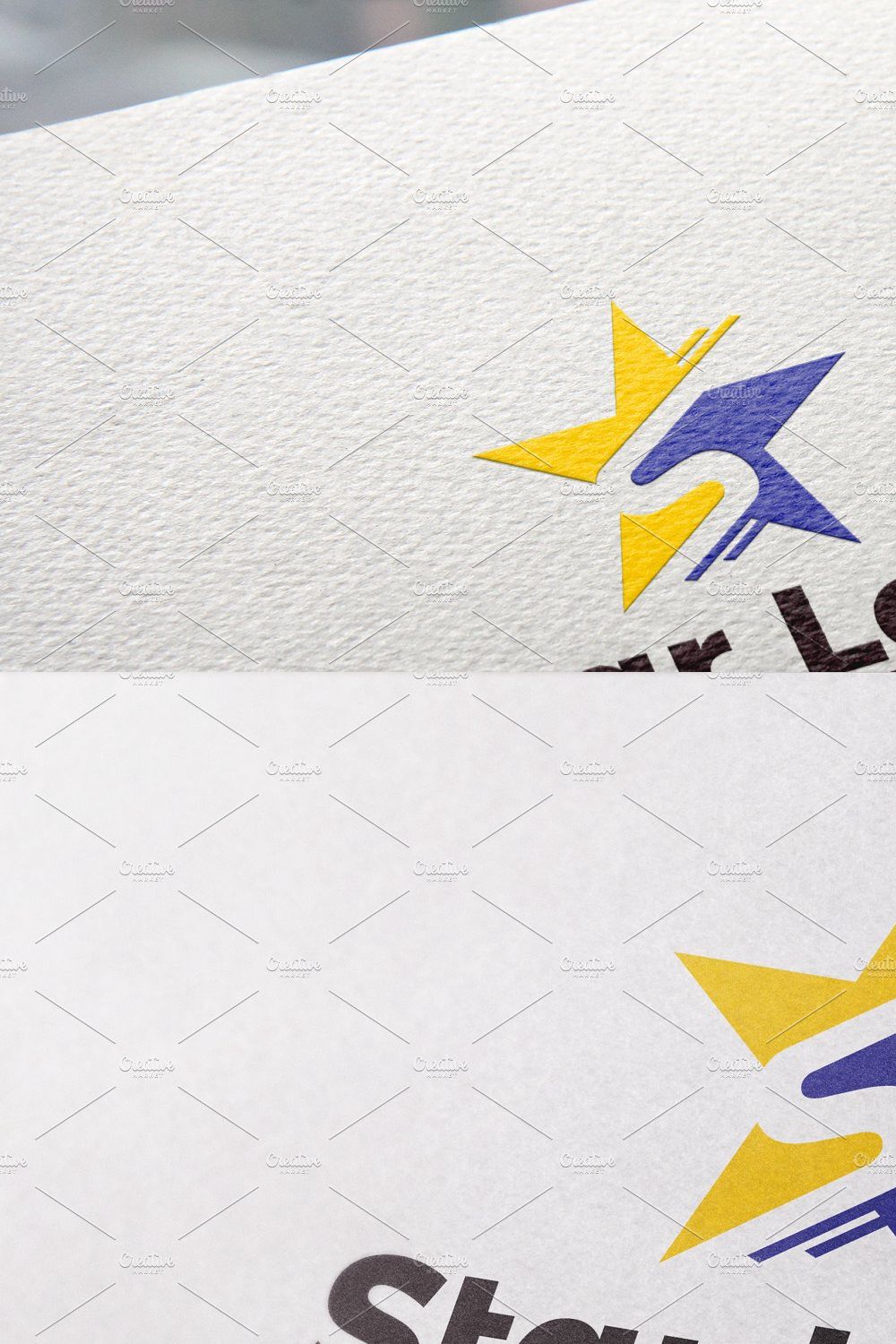 Star Logo | Letter S logo pinterest preview image.