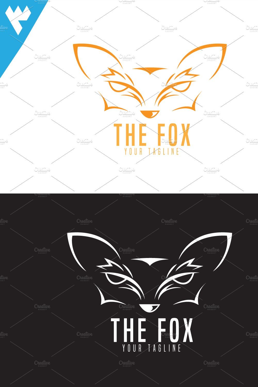 The Fox Logo pinterest preview image.