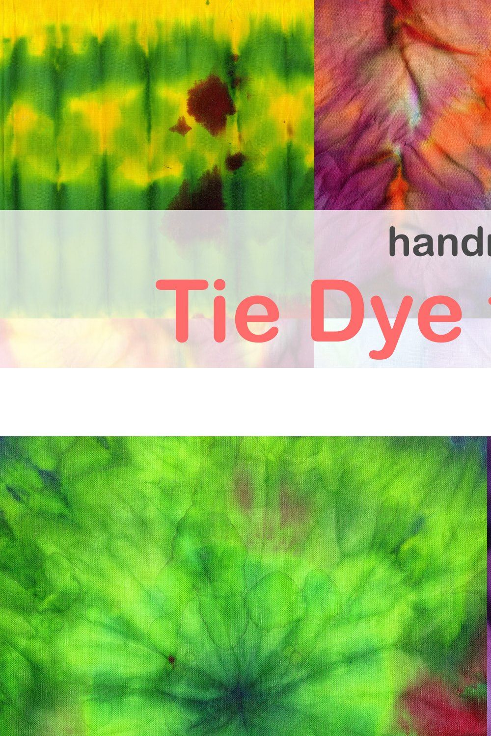 Tie Dye textures pinterest preview image.