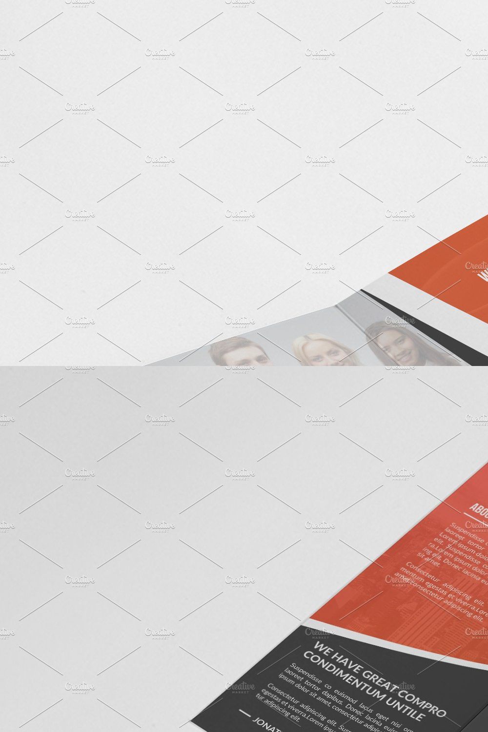 Tri Fold Brochure pinterest preview image.